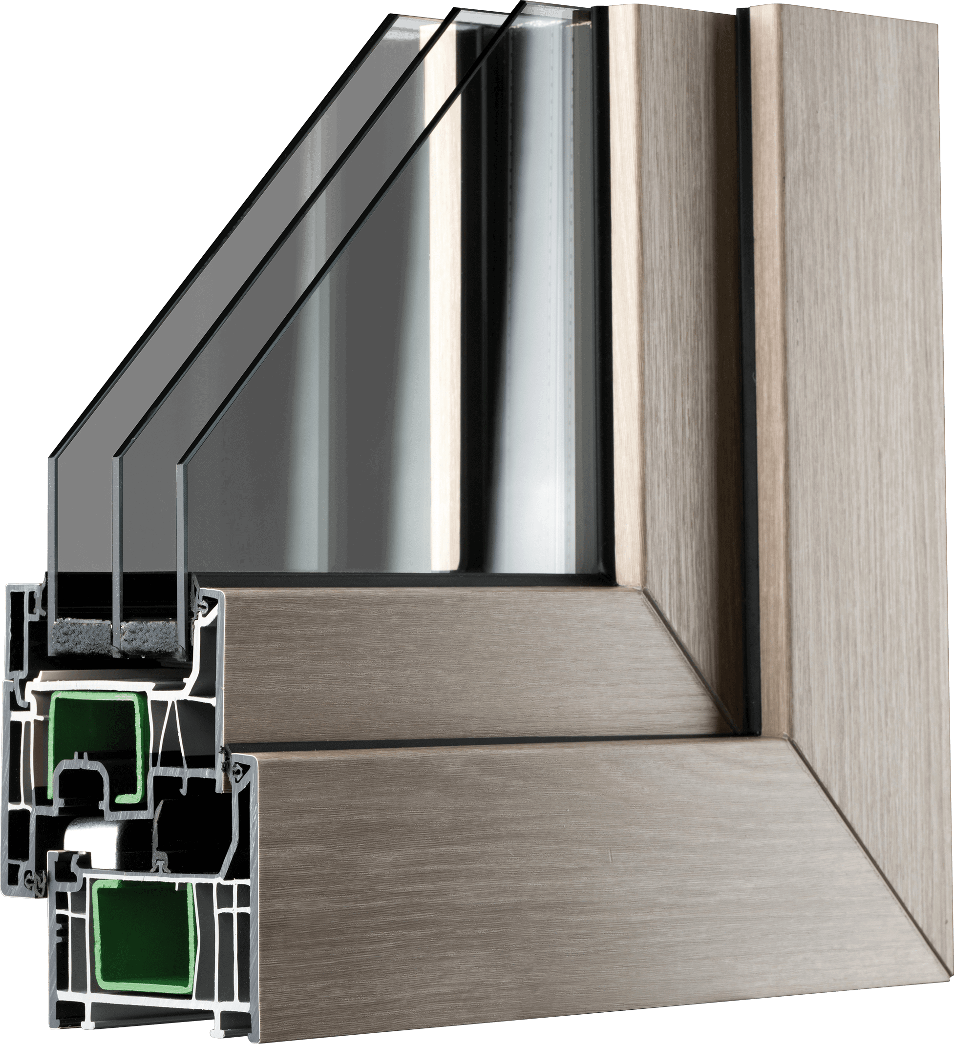DECEUNINCK ELEGANT ablak profil